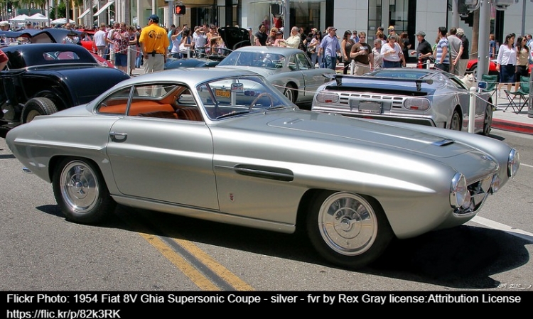 FIAT 8V SUPERSONIC GHIA