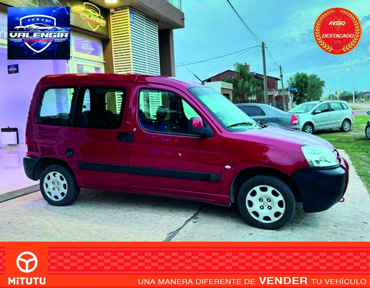 VENDIDO / Peugeot Partner 1.6