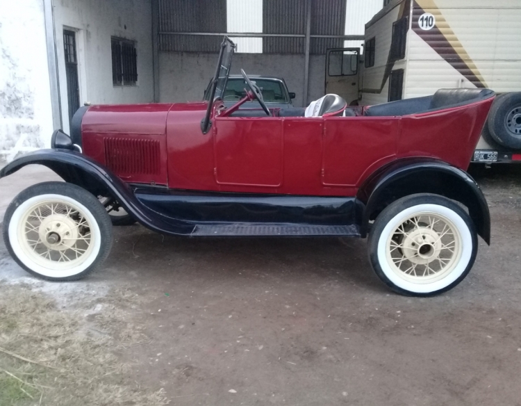 Ford t 1927 convertible