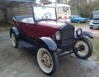 Ford t 1927 convertible