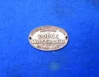 Emblema de Dodge Water Car