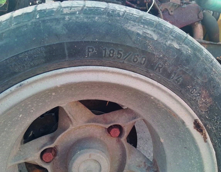 Vendo 4 llantas Rodado 14 para Buggy