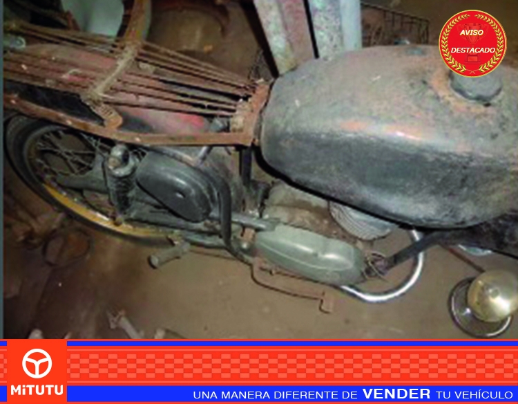 Vendo moto "Danubia 125" a restaurar
