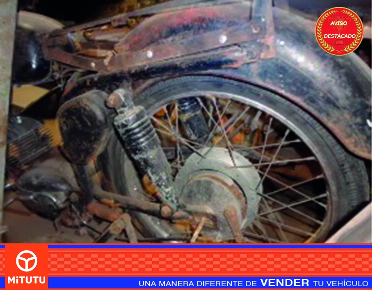 Vendo moto "Danubia 125" a restaurar