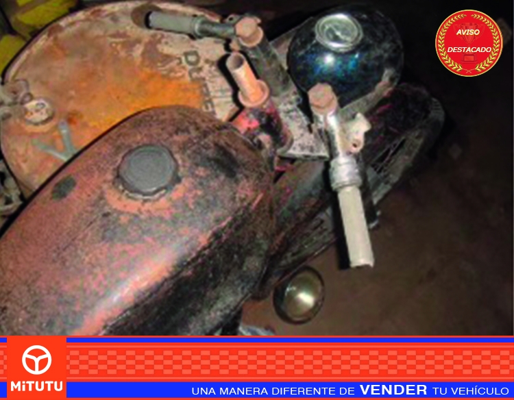 Vendo moto "Danubia 125" a restaurar