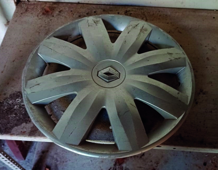 Tazas de ruedas de Renault Clio