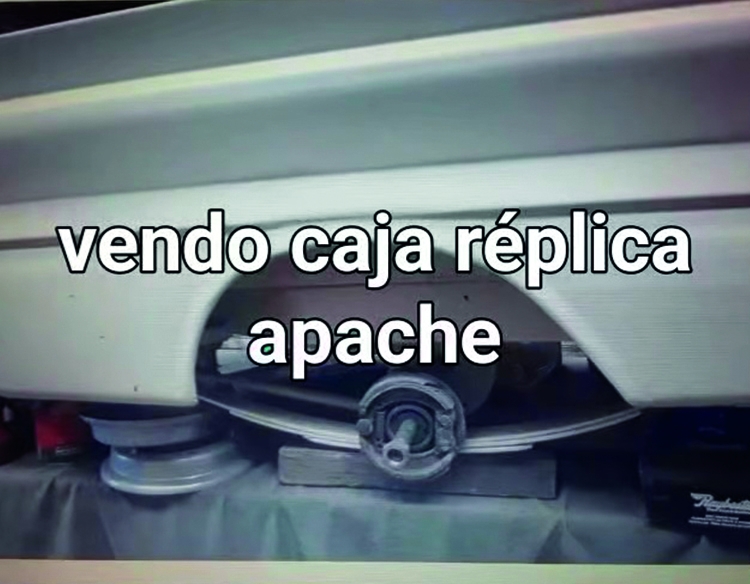 Réplica caja de Chevrolet Apache 1960