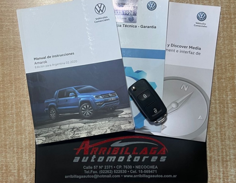 Vendida Volkswagen Amarok Highline V6 3.0 258Cv 4x4 AT DC 2020 Necochea
