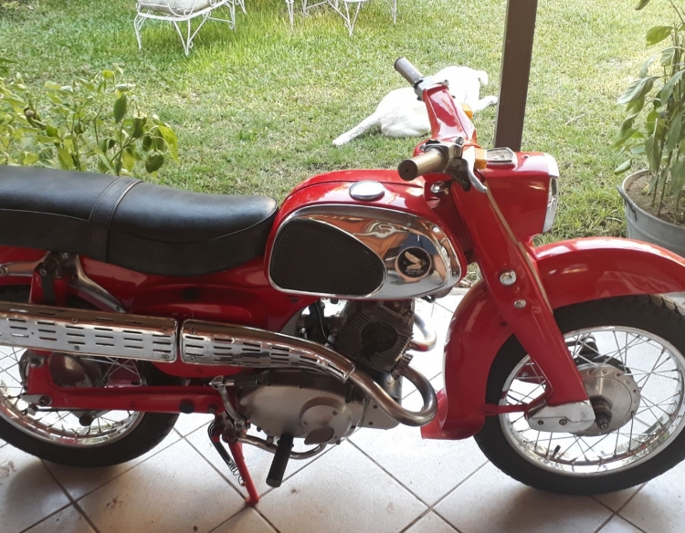 HONDA BENLY 125 CC MODELO CS92 SPORT MUY DIFICIL DE CONSEGUIR TITULAR