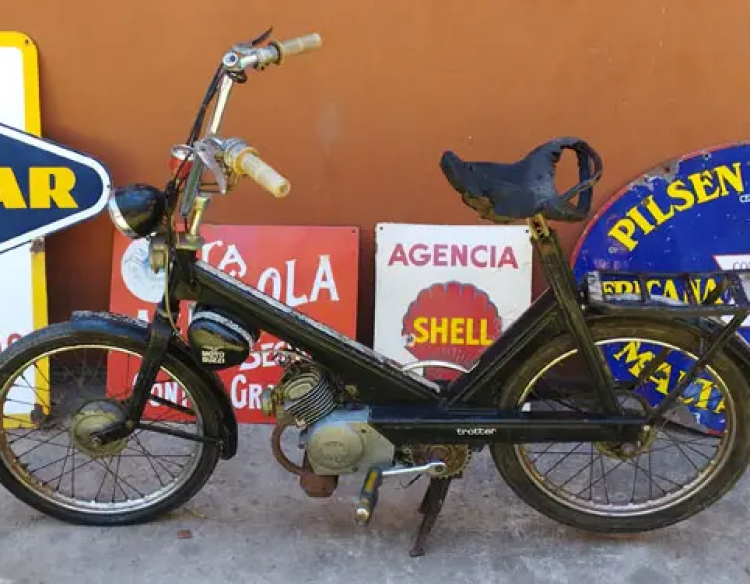 GUZZI TROTTER UNICA DE COLECCION TOTALMENTE ORIGINAL IDEAL PARA RESTAURAR UNICA TRAIDA DE ITALIA