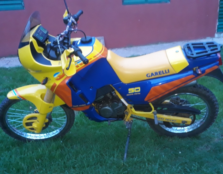 GARELLI SAHEL 50 CC ITALIANA  UNICA TITULAR