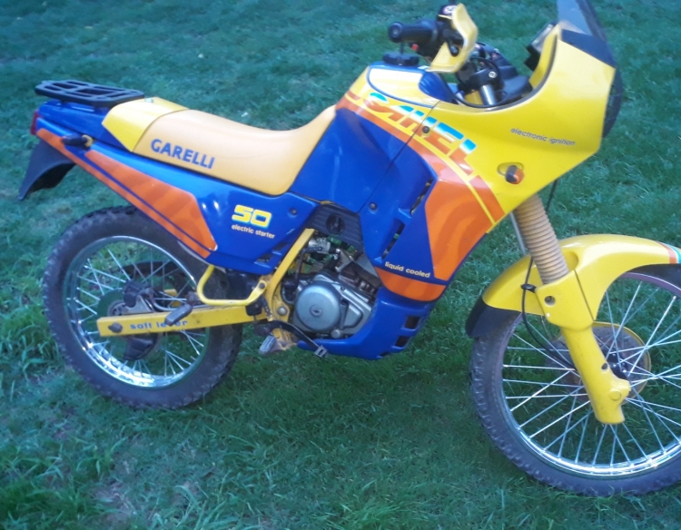 GARELLI SAHEL 50 CC ITALIANA  UNICA TITULAR