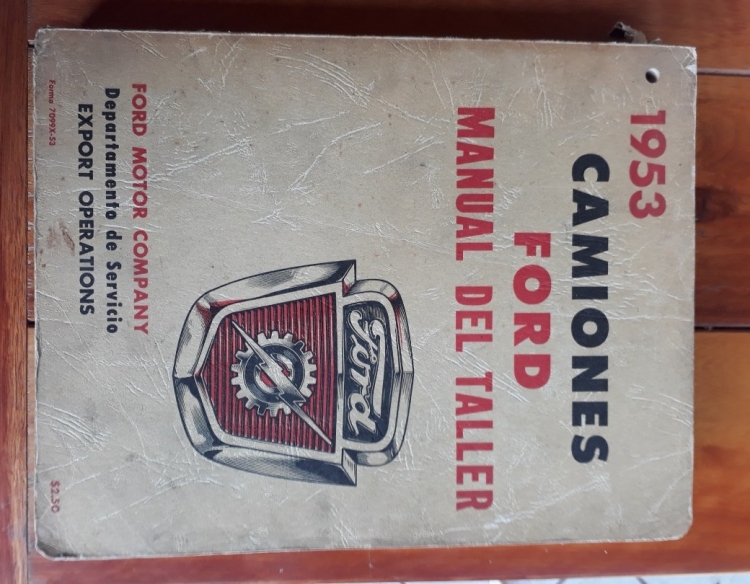 MANUALES DE GUANTERAS DE FORD ANTIGUOS