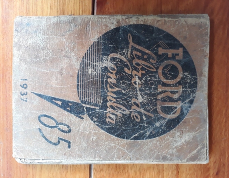 MANUALES DE GUANTERAS DE FORD ANTIGUOS