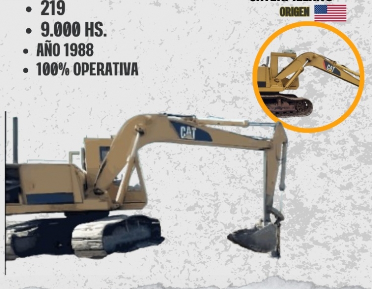 EXCAVADORA CATERPILLAR® 219