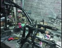 Vendo cuadro de Gilera 500