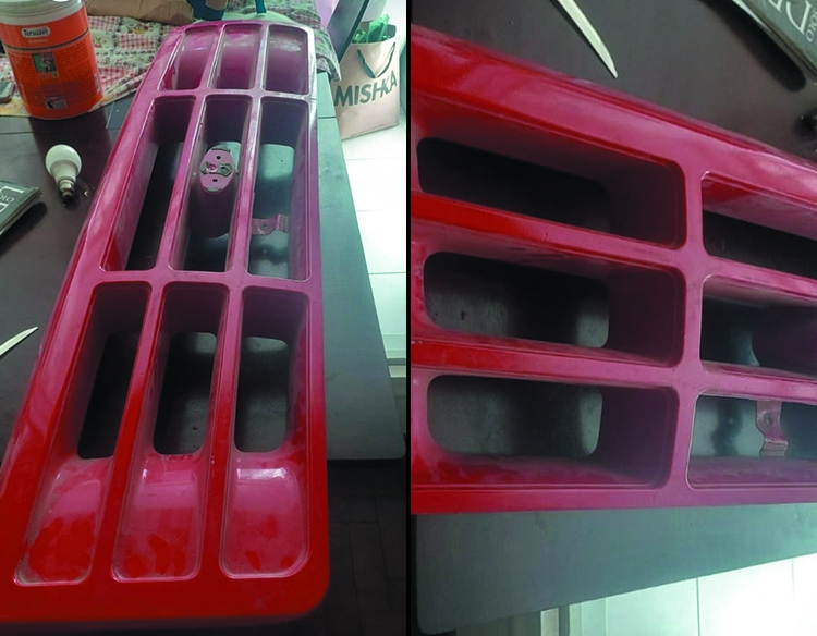 Parrilla frontal F100