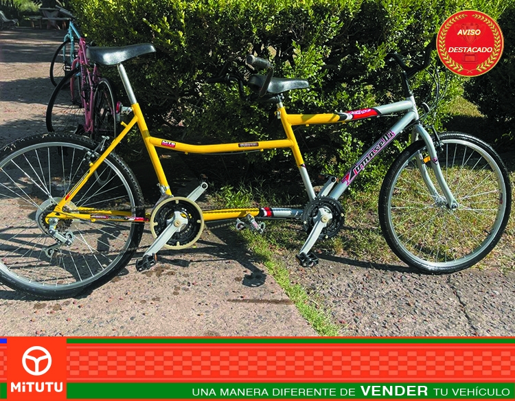 Bicicleta doble de paseo "Tomaselli"